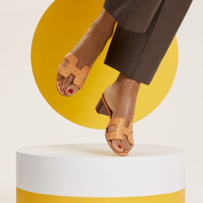 Amarelo - Calçados e sapatos de couro femininos Hermès | Hermès Brasil
